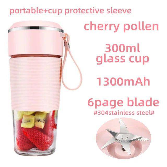 🥤 Blend Your Way to Wellness: The Wireless Mini Smoothie Blender That Powers Your On-the-Go Lifestyle! 🚀 - Home Kartz