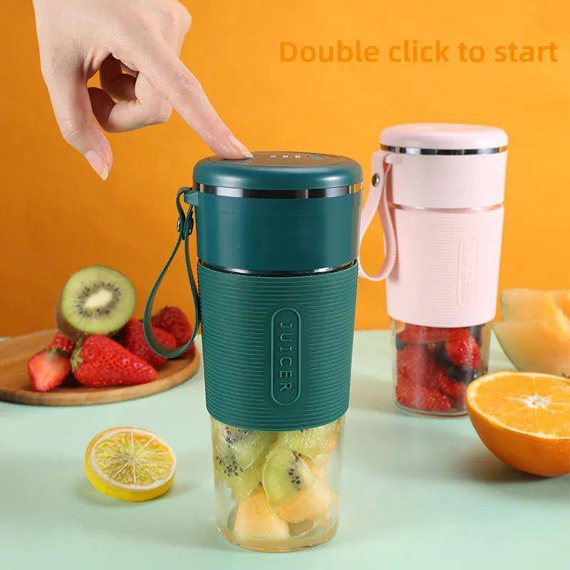 🥤 Blend Your Way to Wellness: The Wireless Mini Smoothie Blender That Powers Your On-the-Go Lifestyle! 🚀 - Home Kartz