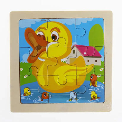 Montessori Cartoon 3D Puzzle | Early Education Toy for Cognitive & Motor Skills Eco Kids Bay