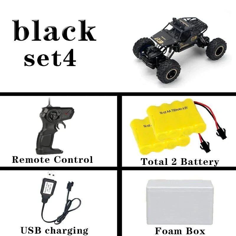 Conquer Any Terrain with Our RC Car 1/12 4WD Remote Control Truck Toy - Home Kartz