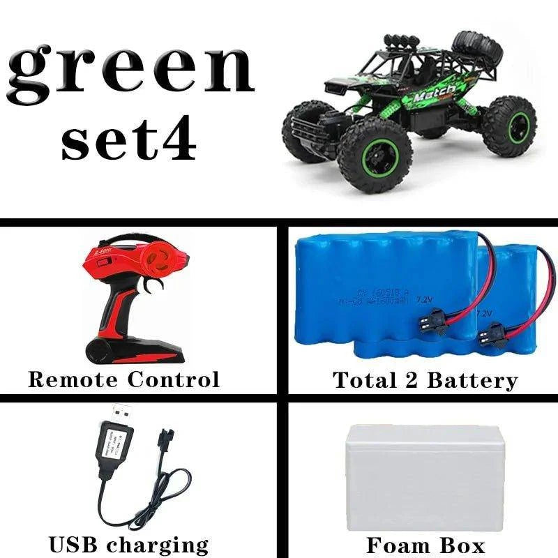 Conquer Any Terrain with Our RC Car 1/12 4WD Remote Control Truck Toy - Home Kartz