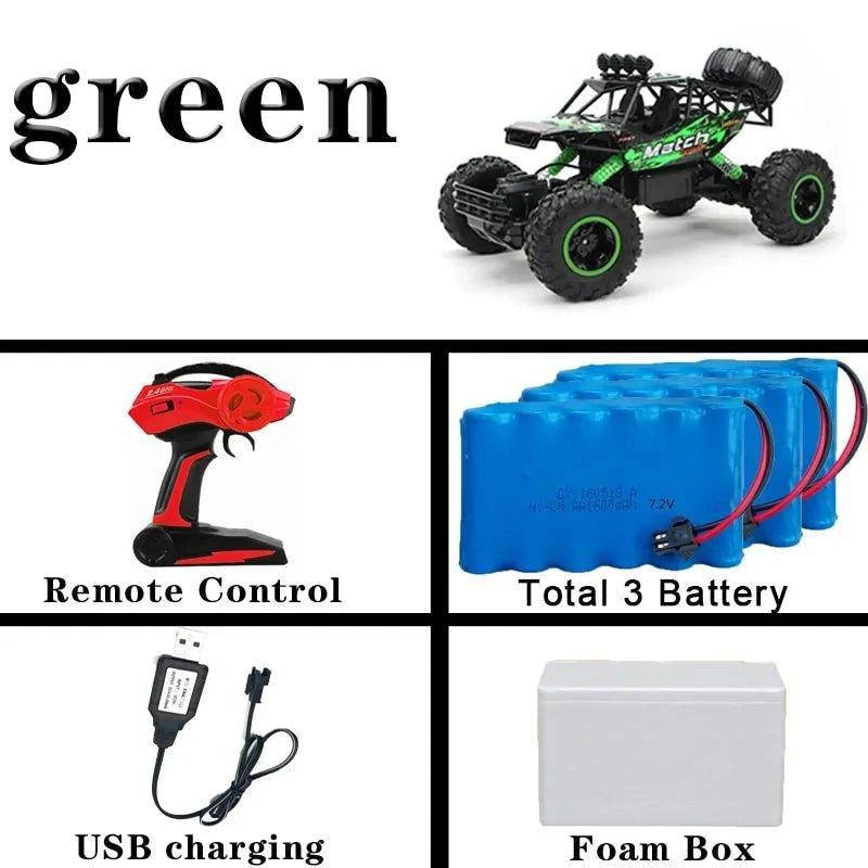 Conquer Any Terrain with Our RC Car 1/12 4WD Remote Control Truck Toy - Home Kartz