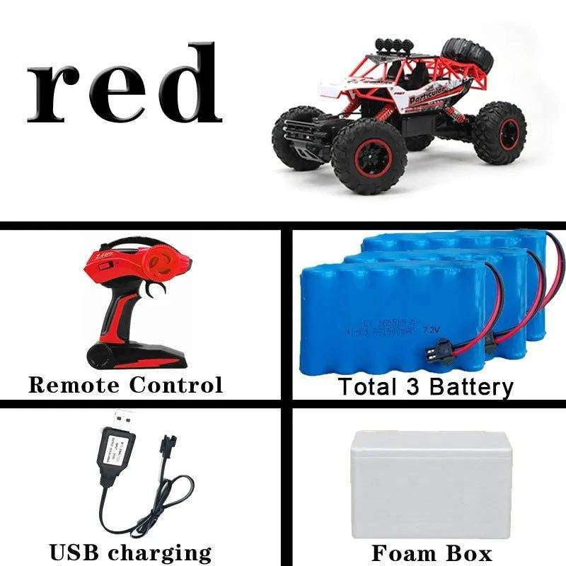 Conquer Any Terrain with Our RC Car 1/12 4WD Remote Control Truck Toy - Home Kartz