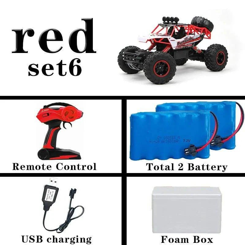 Conquer Any Terrain with Our RC Car 1/12 4WD Remote Control Truck Toy - Home Kartz