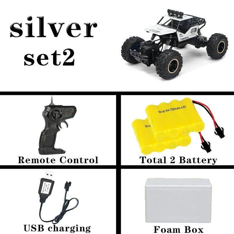 Conquer Any Terrain with Our RC Car 1/12 4WD Remote Control Truck Toy - Home Kartz