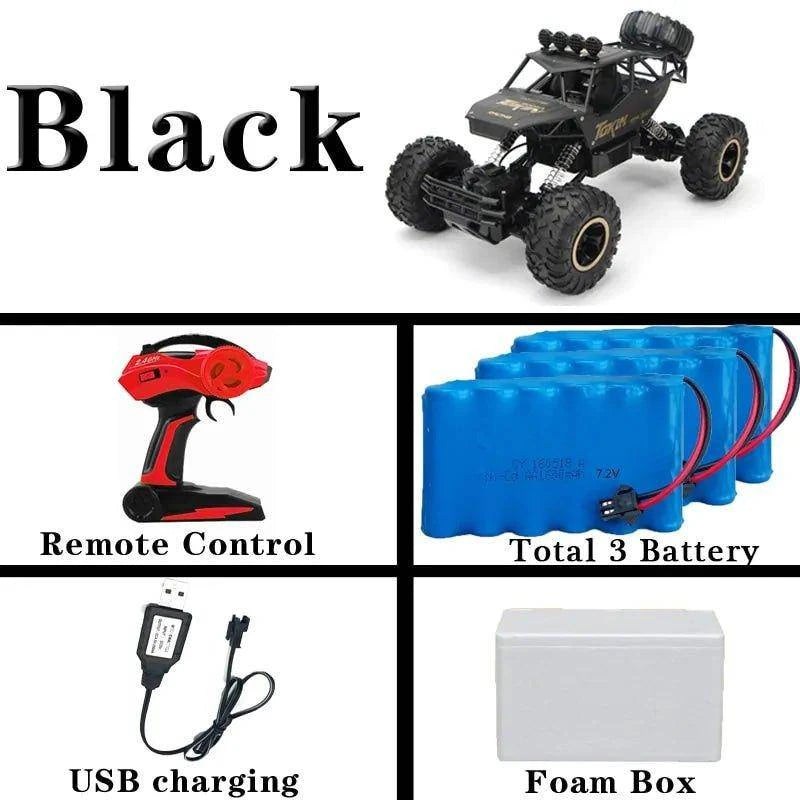 Conquer Any Terrain with Our RC Car 1/12 4WD Remote Control Truck Toy - Home Kartz