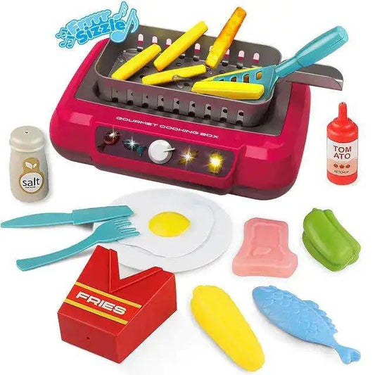 Explore Culinary Creativity with the Ultimate Pretend Play Gourmet Cooking Box for Kids! - Home Kartz