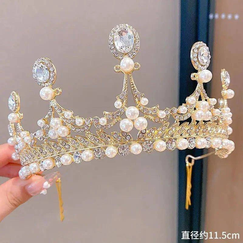 Unveil Your Regal Elegance with Luxurious Princess Crystal Tiaras and Crowns - Home Kartz