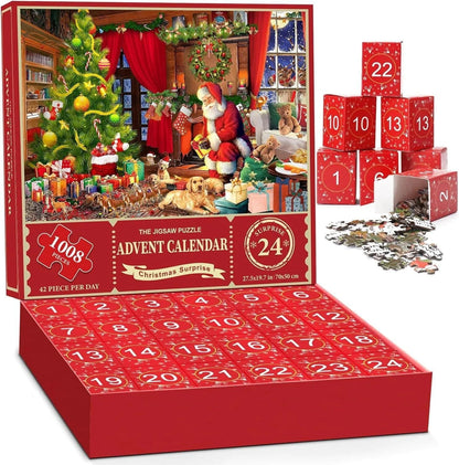 Unveil Holiday Magic with Our Christmas Advent Puzzle – 24 Days of Festive Fun - Home Kartz