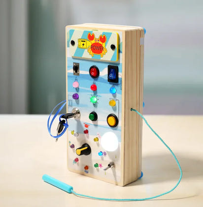 Drive, Turn & Learn - Build Focus and Coordination with This Montessori Puzzle Wheel!