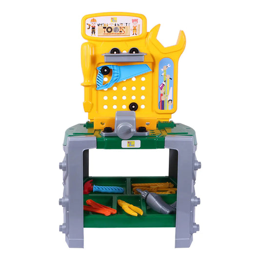 Build Confidence Through Play — A 33-Piece Montessori Tool Bench That Inspires Little Makers to Learn by Doing