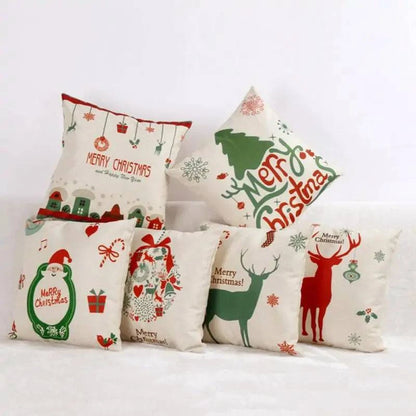 Festive Christmas Pillow Covers – Perfect Holiday Decoration - Home Kartz