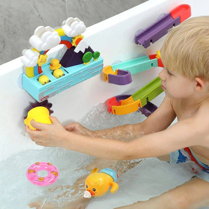 Splash into Fun with Quack Splash Duck & Slide Bath Toy – Perfect for Toddlers! - Home Kartz