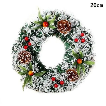 Festive Christmas Wreath Door Garlands – Add Holiday Cheer to Your Door - Home Kartz
