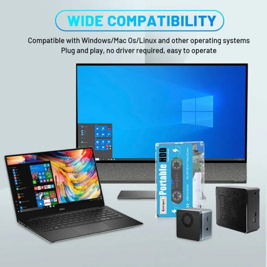 Game Hard Disk 500GB - Ultimate Mobile Gaming Storage Solution | Plug-and-Play External Mechanical Drive - Home Kartz