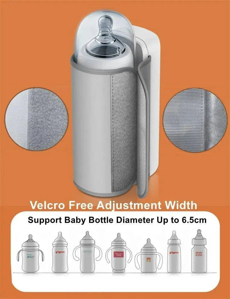 Stay Warm Anywhere: The Ultimate Rechargeable Baby Bottle Warmer for On-the-Go Parents - Home Kartz