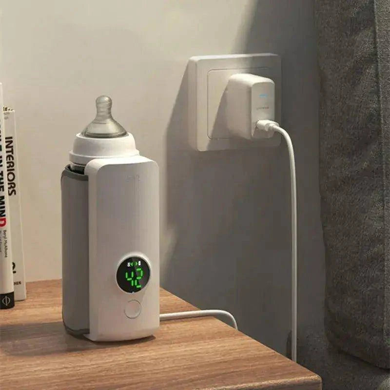 Stay Warm Anywhere: The Ultimate Rechargeable Baby Bottle Warmer for On-the-Go Parents - Home Kartz