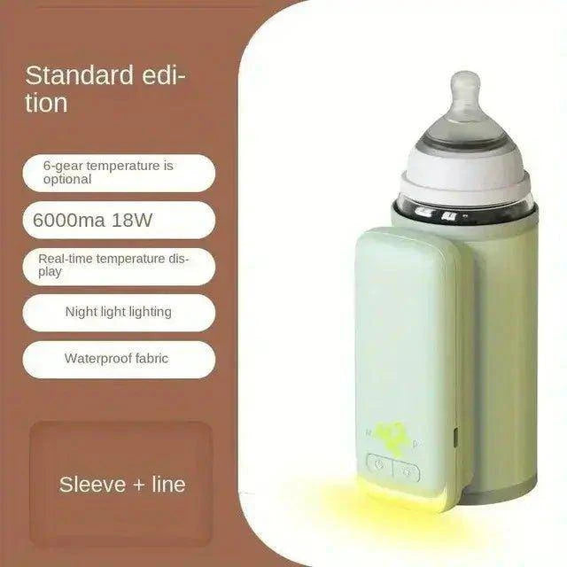 Stay Warm Anywhere: The Ultimate Rechargeable Baby Bottle Warmer for On-the-Go Parents - Home Kartz