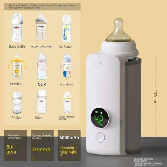 Rechargeable Bottle Warmer: Convenient Feeding Solution - Home Kartz