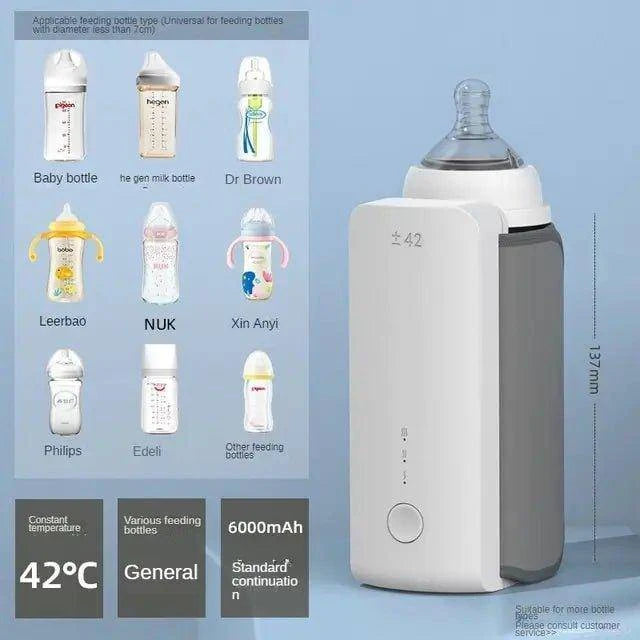 Rechargeable Bottle Warmer: Convenient Feeding Solution - Home Kartz