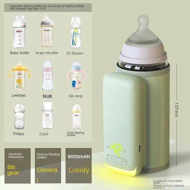 Rechargeable Bottle Warmer: Convenient Feeding Solution - Home Kartz