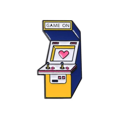 Enhance Your Collection with Retro Arcade Game Enamel Pins - Home Kartz