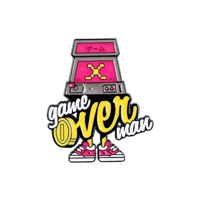 Enhance Your Collection with Retro Arcade Game Enamel Pins - Home Kartz