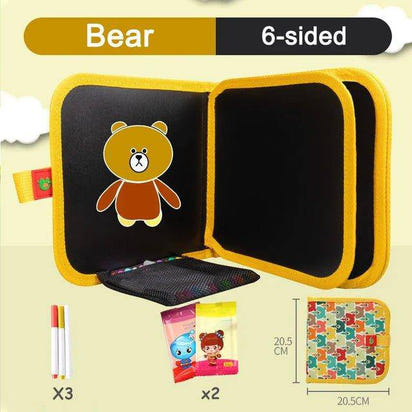 Reusable Doodle Book: Ignite Your Child's Creativity - Home Kartz