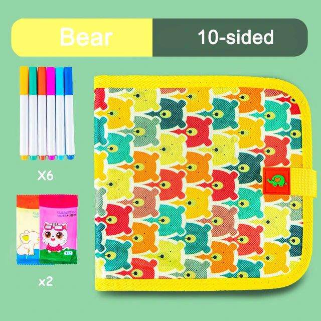 Reusable Doodle Book: Ignite Your Child's Creativity - Home Kartz
