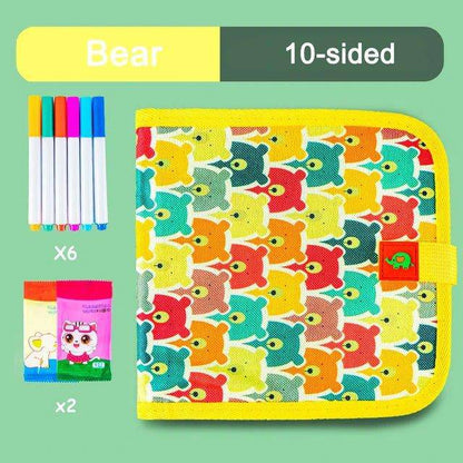 Reusable Doodle Book: Ignite Your Child's Creativity - Home Kartz