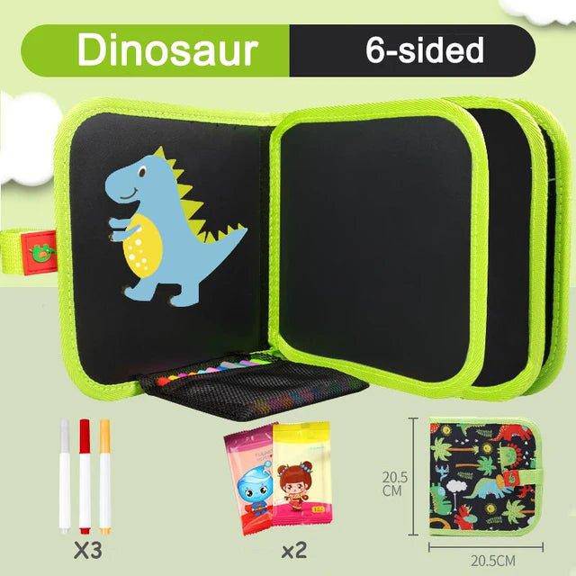 Reusable Doodle Book: Ignite Your Child's Creativity - Home Kartz