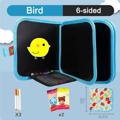 Reusable Doodle Book: Ignite Your Child's Creativity - Home Kartz