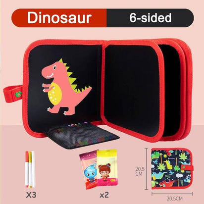 Reusable Doodle Book: Ignite Your Child's Creativity - Home Kartz