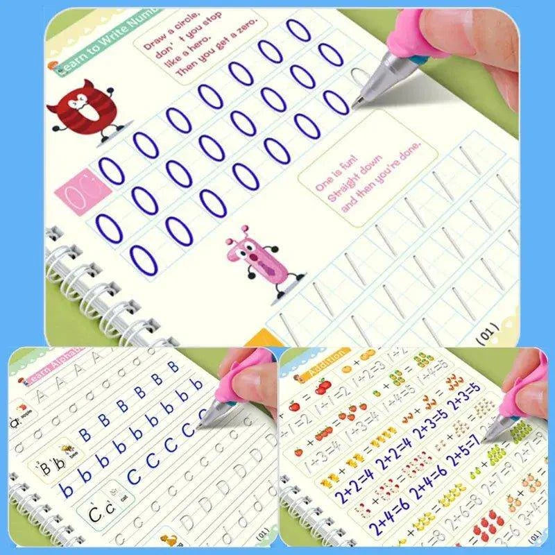 Reusable Magic Copybook: The Ultimate Penmanship and Creativity Tool for Kids - Home Kartz