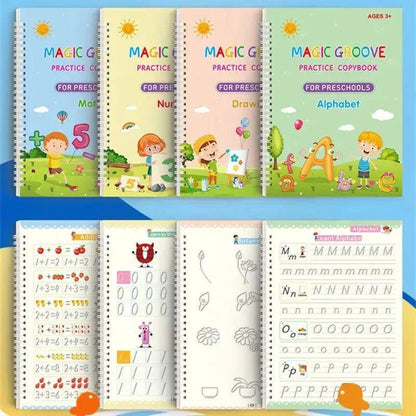 Reusable Magic Copybook: The Ultimate Penmanship and Creativity Tool for Kids - Home Kartz