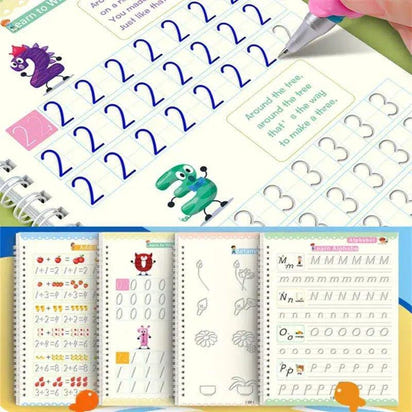 Reusable Magic Copybook: The Ultimate Penmanship and Creativity Tool for Kids - Home Kartz