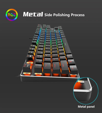 Maximize Your Gaming with the Ultimate RGB Mechanical Keyboard – Customizable and Durable - Home Kartz