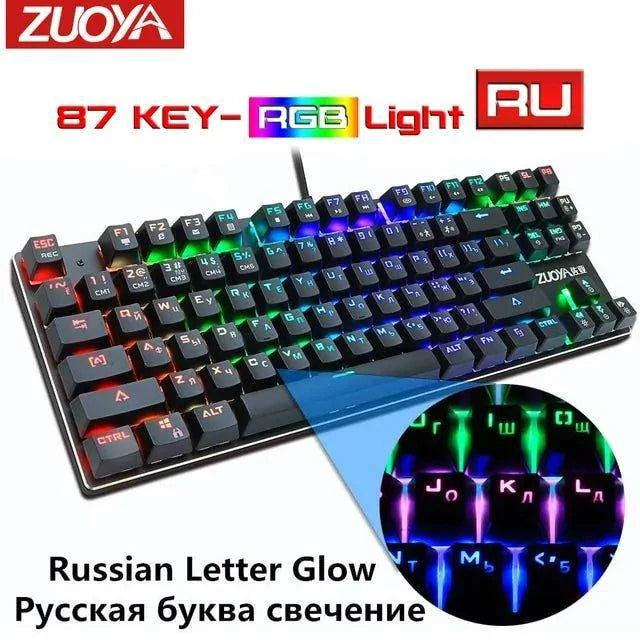 Maximize Your Gaming with the Ultimate RGB Mechanical Keyboard – Customizable and Durable - Home Kartz