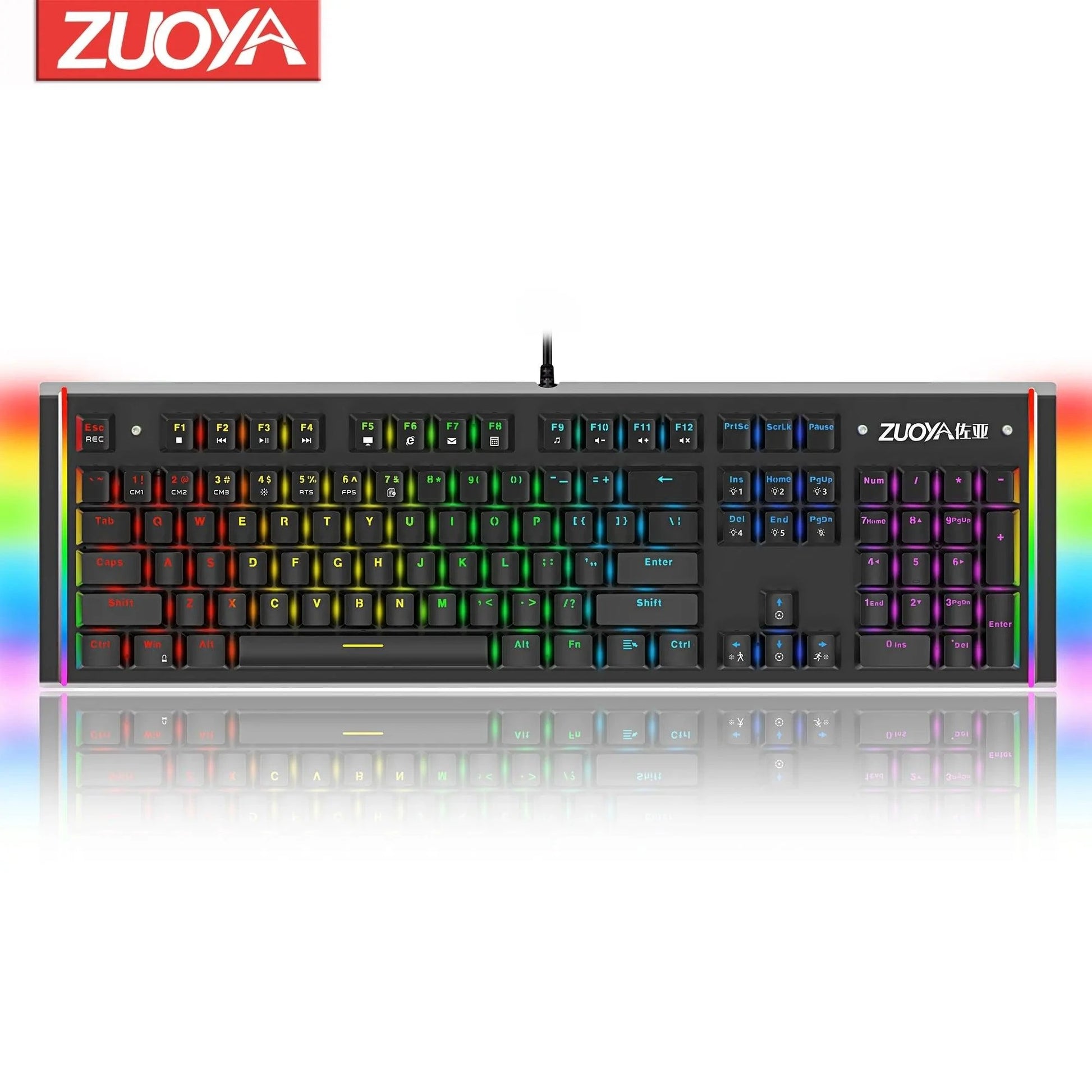 Maximize Your Gaming with the Ultimate RGB Mechanical Keyboard – Customizable and Durable - Home Kartz