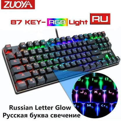 Maximize Your Gaming with the Ultimate RGB Mechanical Keyboard – Customizable and Durable - Home Kartz