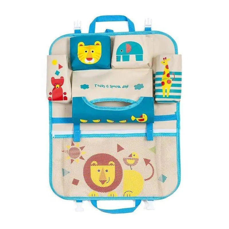 🚗 Stay Organized On The Go with the Back Seat Organizer! - Home Kartz