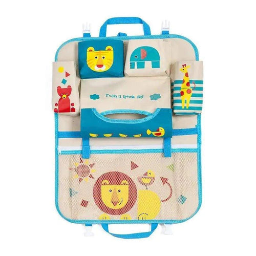 🚗 Stay Organized On The Go with the Back Seat Organizer! - Home Kartz