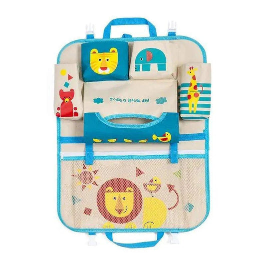 🚗 Stay Organized On The Go with the Back Seat Organizer! - Home Kartz