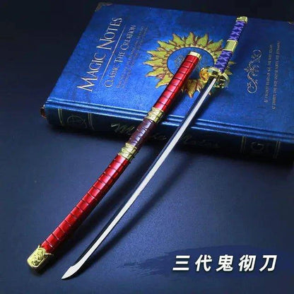 Roronoa Zoro Yama Model Toy – 26cm Zinc Alloy Collectible for One Piece Fans - Home Kartz