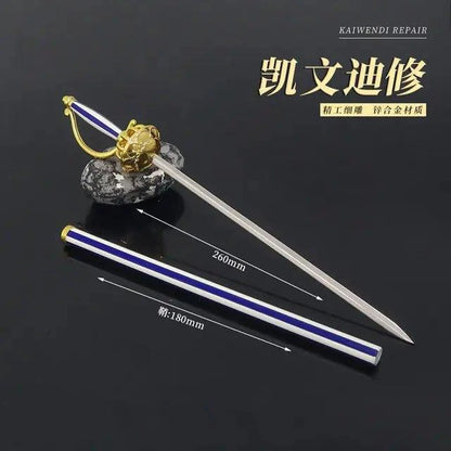 Roronoa Zoro Yama Model Toy – 26cm Zinc Alloy Collectible for One Piece Fans - Home Kartz