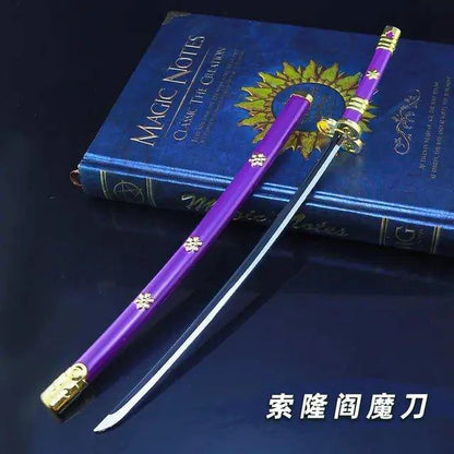 Roronoa Zoro Yama Model Toy – 26cm Zinc Alloy Collectible for One Piece Fans - Home Kartz