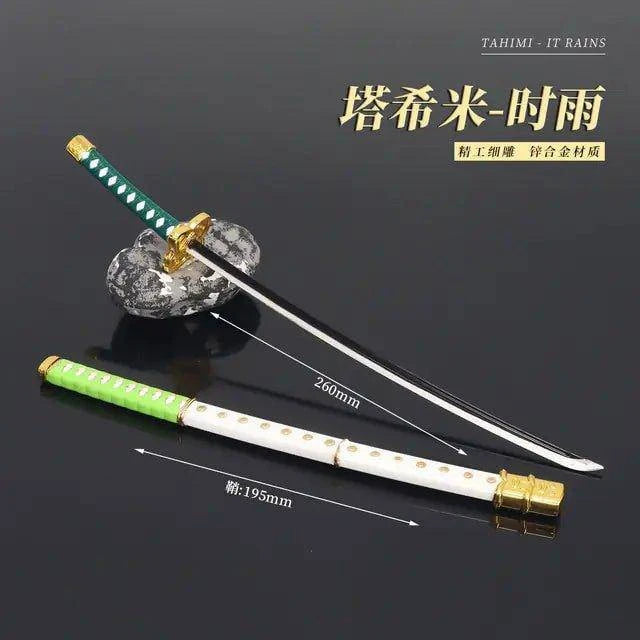 Roronoa Zoro Yama Model Toy – 26cm Zinc Alloy Collectible for One Piece Fans - Home Kartz