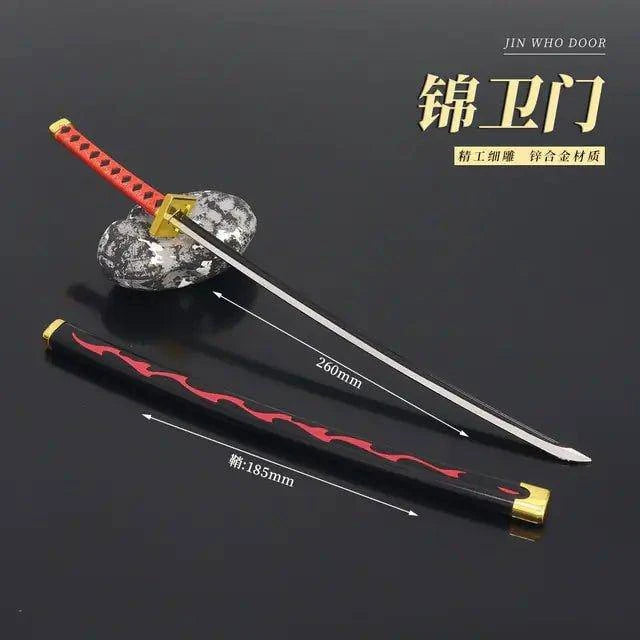 Roronoa Zoro Yama Model Toy – 26cm Zinc Alloy Collectible for One Piece Fans - Home Kartz
