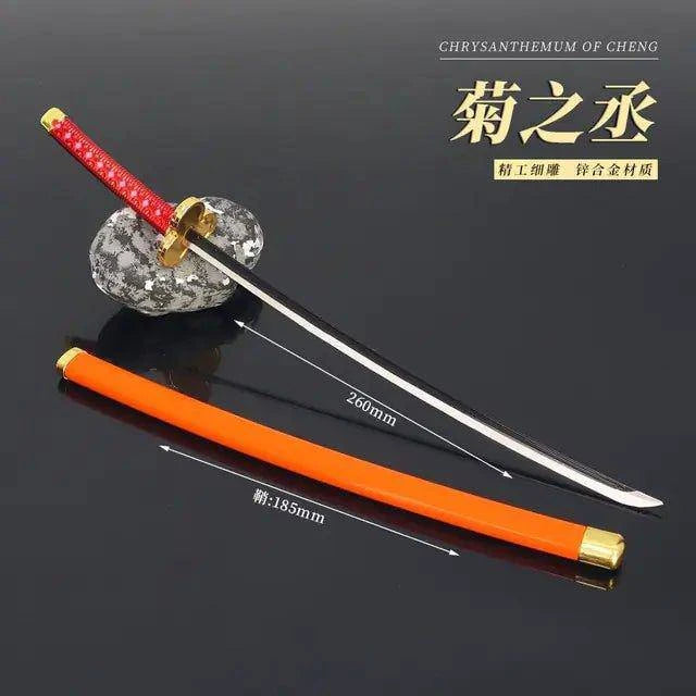 Roronoa Zoro Yama Model Toy – 26cm Zinc Alloy Collectible for One Piece Fans - Home Kartz