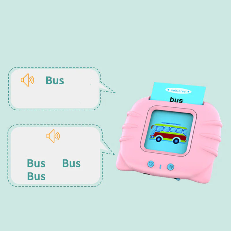Master Words: Children’s Early Education English Learning Card Machine! 🗣️📚
